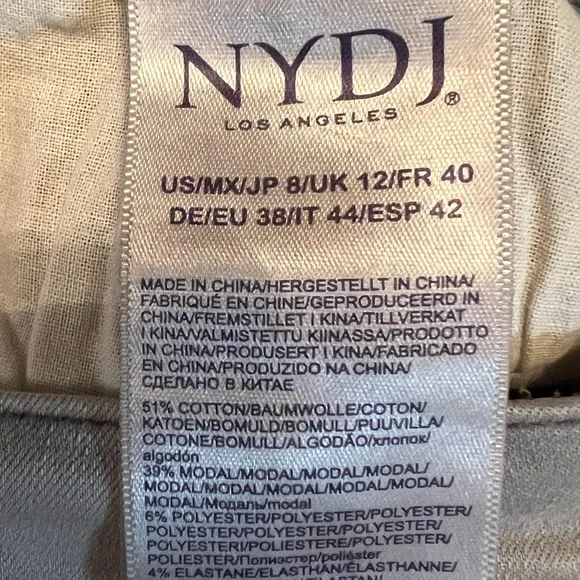 NYDJ Ami Skinny Ankle Jean -Size 8 - Picture 8 of 8